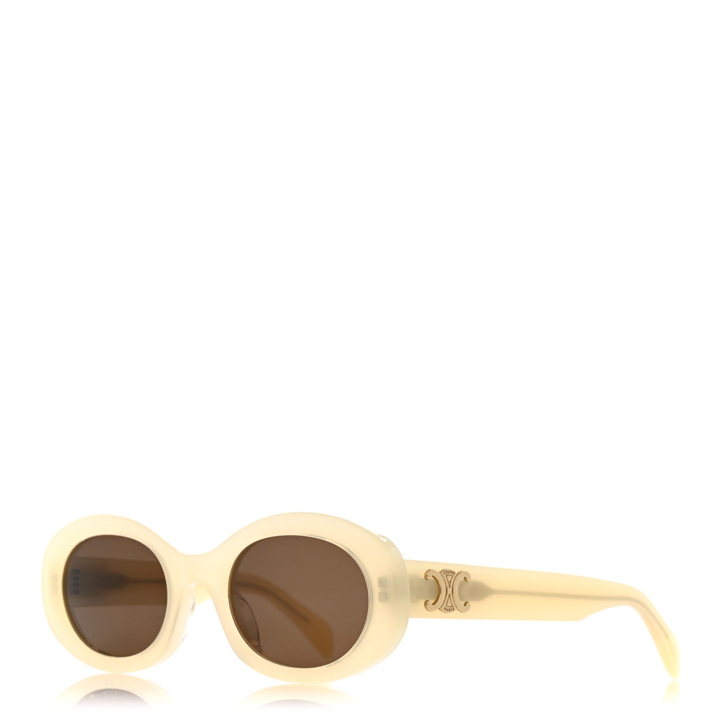 Acetate Triomphe 01 Sunglasses CL 40194U White