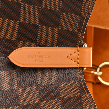 Louis Vuitton Damier Ebene Neonoe MM Safran 7 of 10