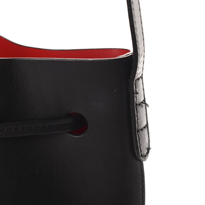Mansur Gavriel Calfskin Mini Bucket Bag Black Flamma 13 of 20