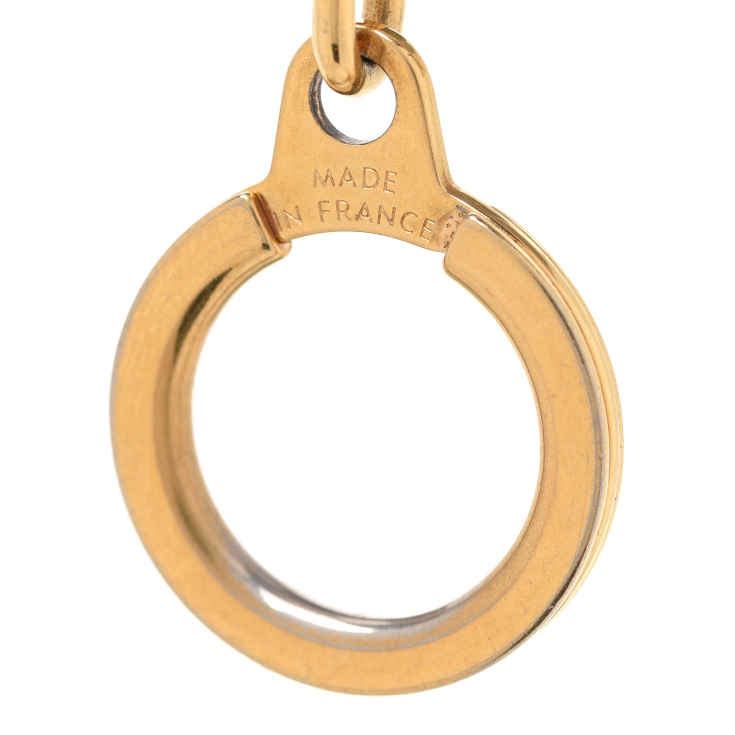 Louis Vuitton Pochette Extender Key Ring Gold 3 of 3