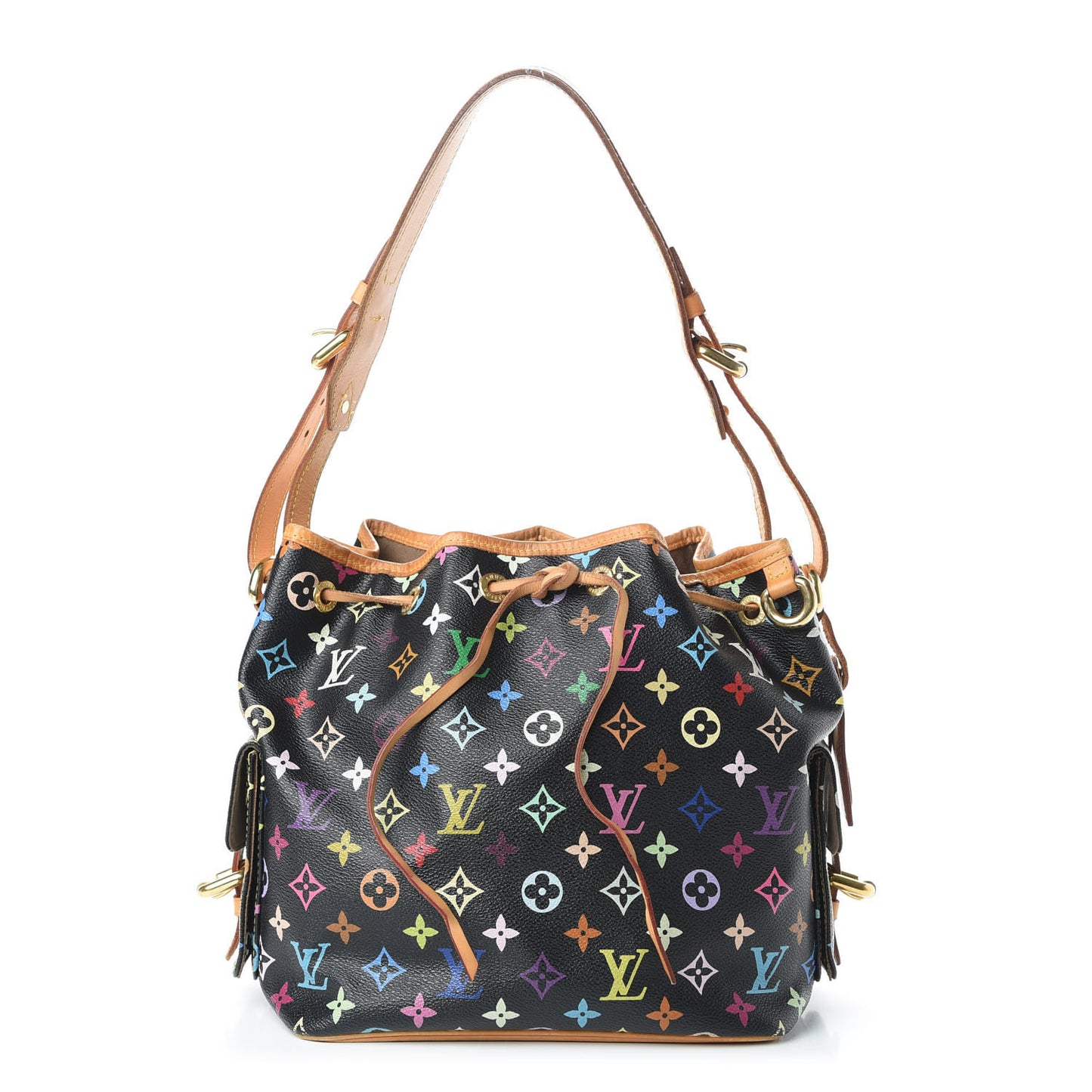 Monogram Multicolor Petit Noe Black