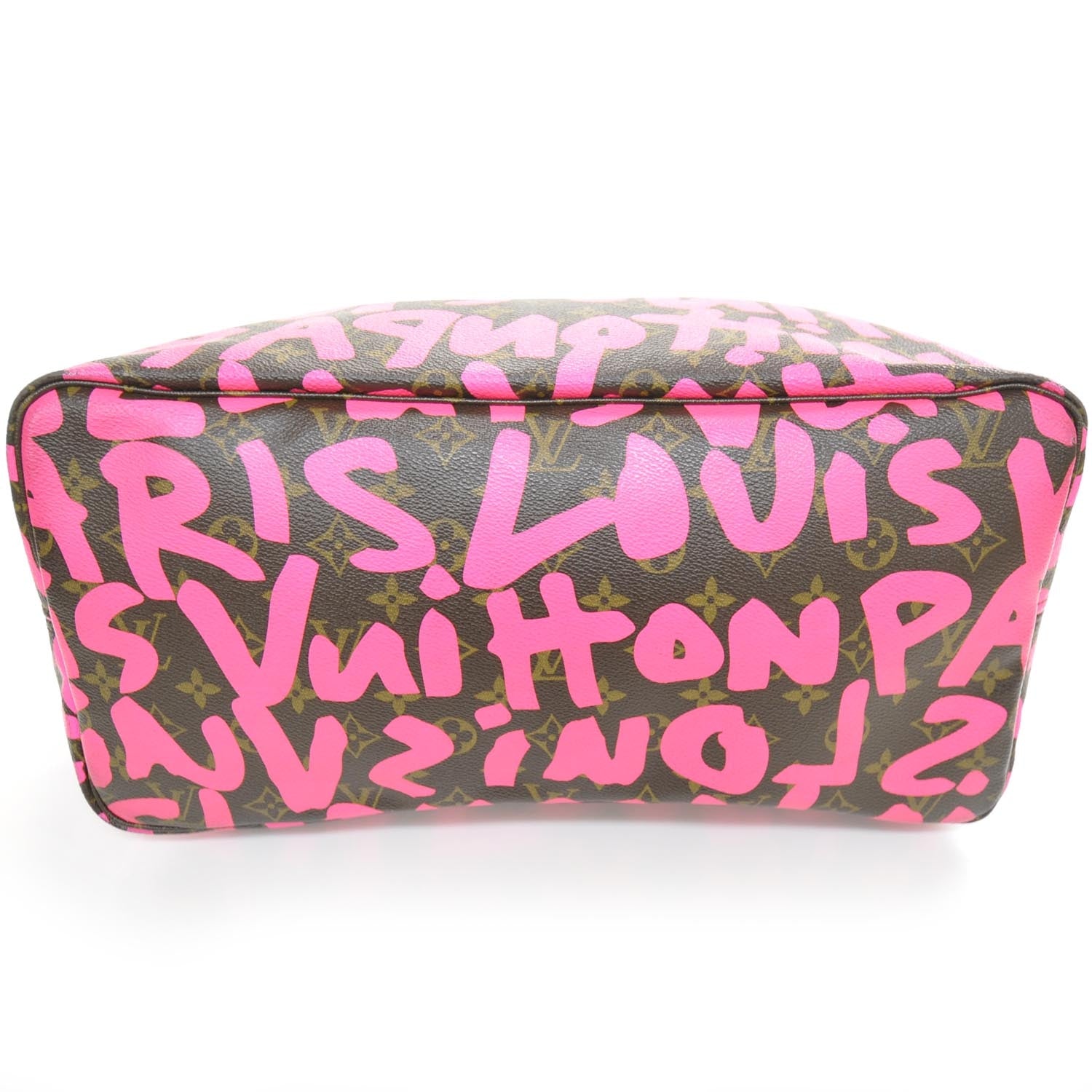Louis Vuitton Monogram Graffiti Neverfull GM Fuchsia 4 of 8
