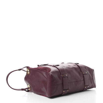 Chloe Smooth Calfskin Embossed Tao Zipped Tote Burnt Brown 3 of 10