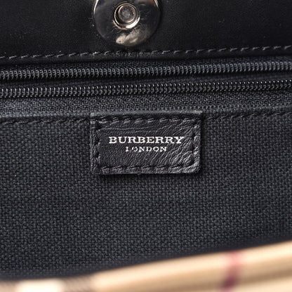 Burberry House Check Small Tote Black 5 of 10