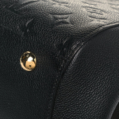 Louis Vuitton Empreinte Montaigne MM Black 11 of 12