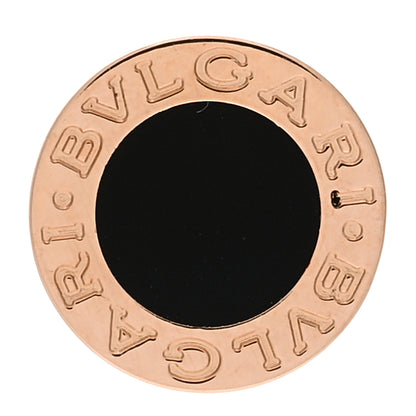 Bulgari 18K Rose Gold Onyx BVLGARI BVLGARI Single Stud Earring 1 of 4