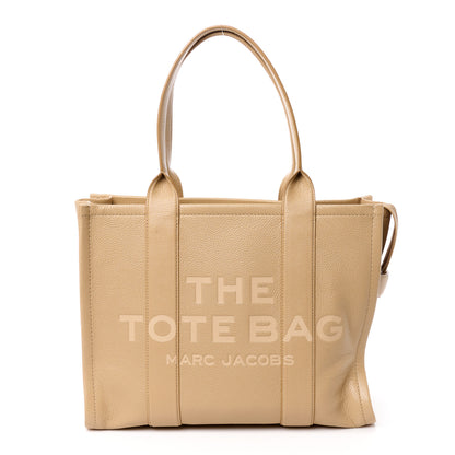 Marc Jacobs Grained Calfskin Large The Tote Bag Camel 1 of 14
