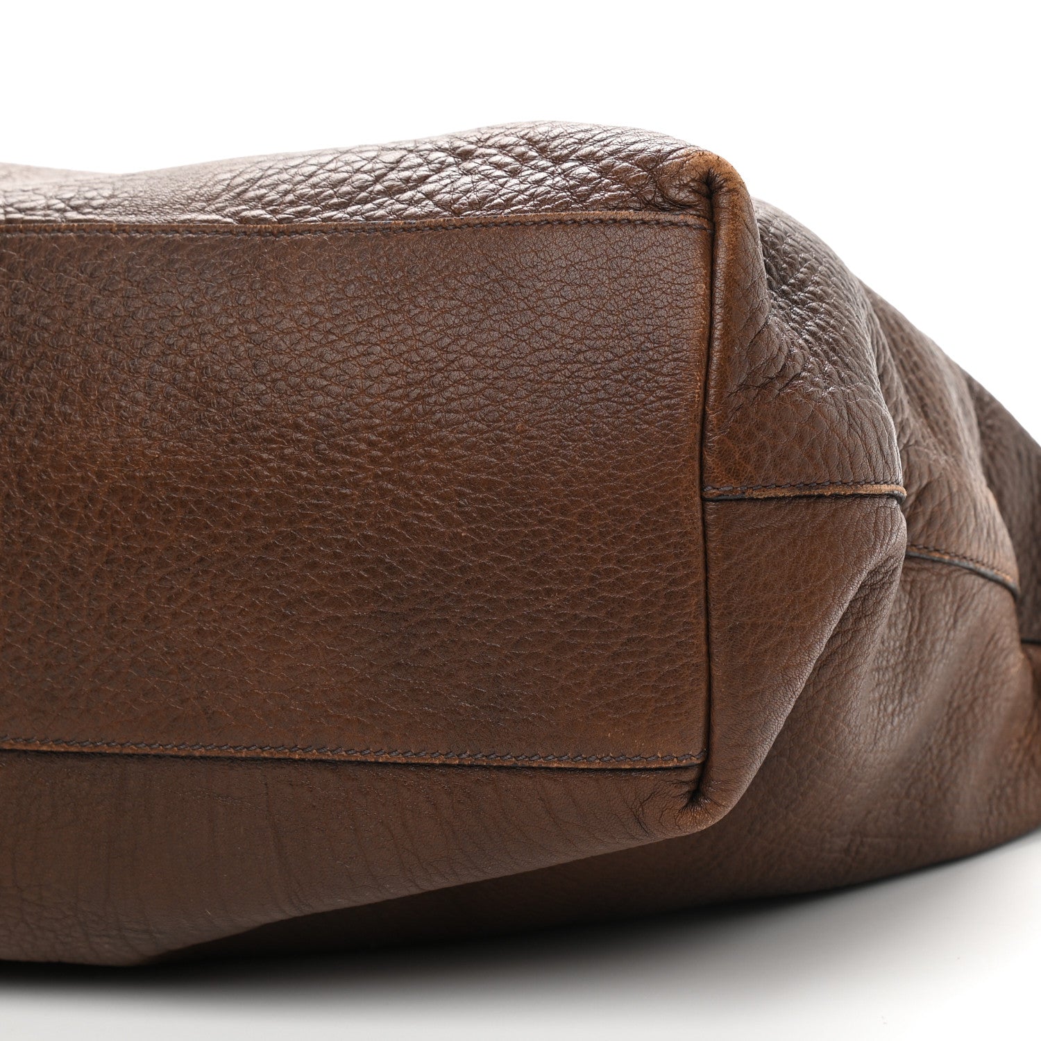 Prada Deerskin Tote Bruciato 17 of 17