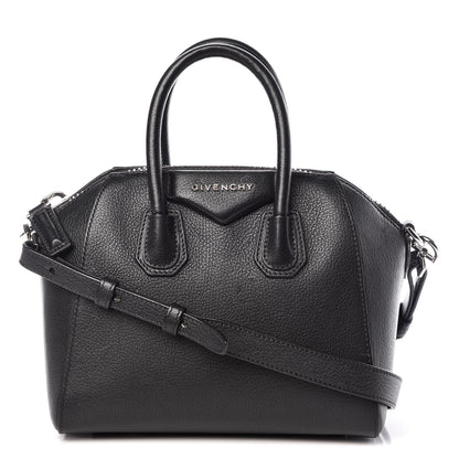 Givenchy Sugar Goatskin Mini Antigona Black 1 of 9