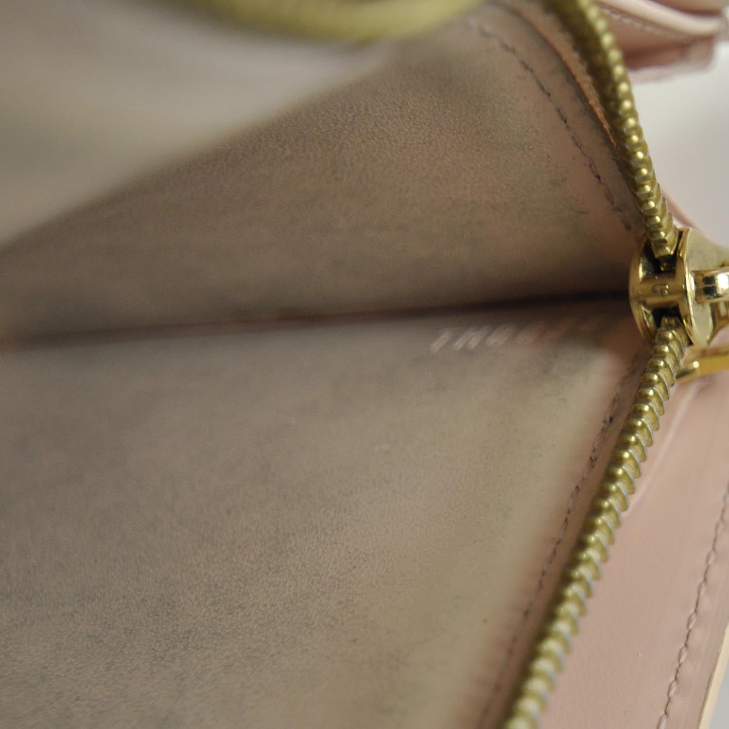 Louis Vuitton Vernis Sarah Wallet Marshmallow 8 of 8