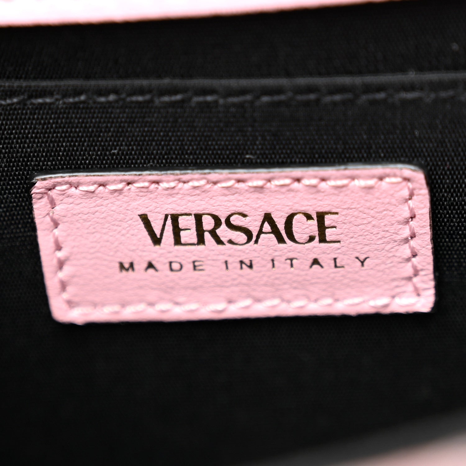 Versace Baroque Jacquard Quilted Medium Medusa Shoulder Bag Baby Pink 6 of 9