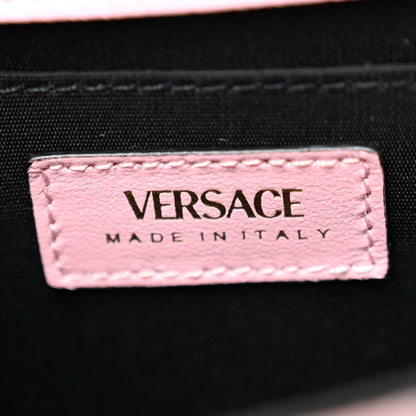 Versace Baroque Jacquard Quilted Medium Medusa Shoulder Bag Baby Pink 6 of 9