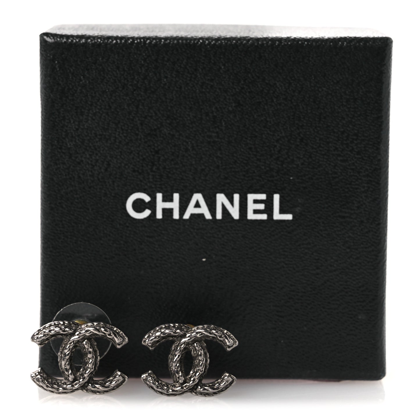 Ruthenium CC Earrings Black