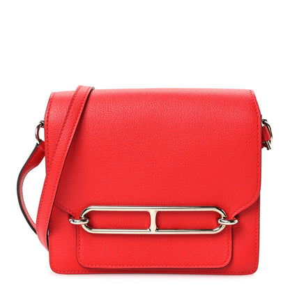 Hermes Evercolor Mini Sac Roulis Rouge De Coeur 1 of 10
