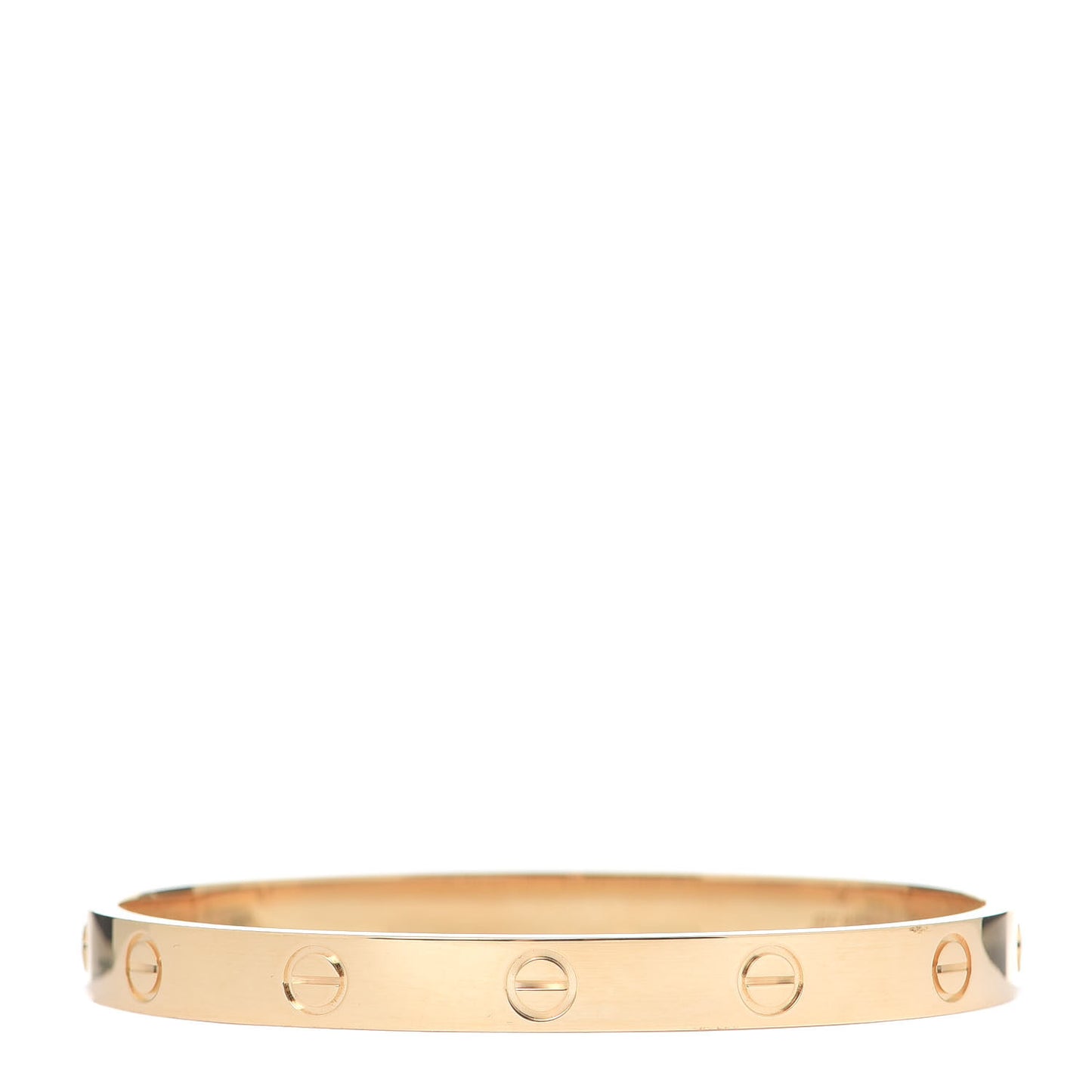 18K Yellow Gold LOVE Bracelet 17