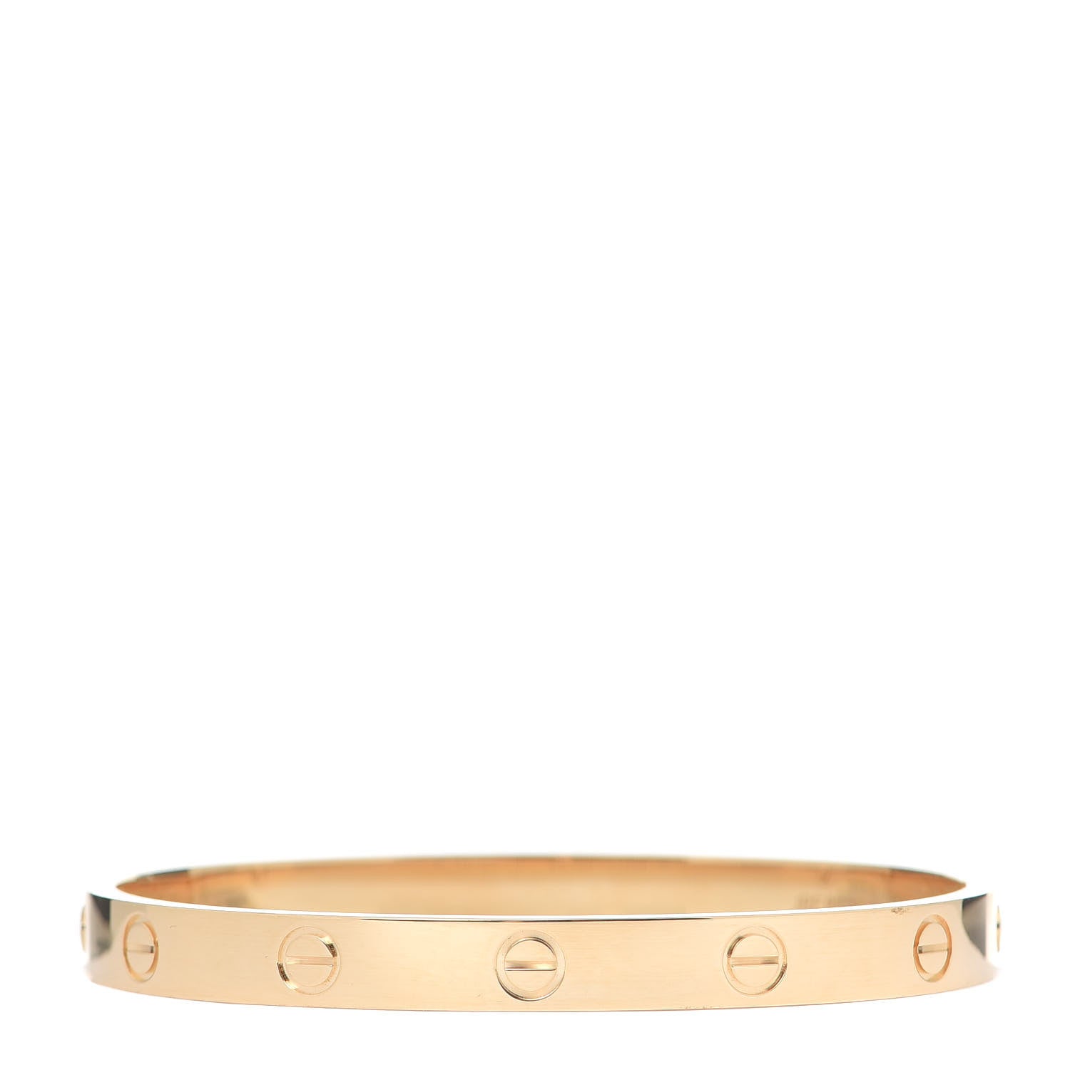 Cartier 18K Yellow Gold LOVE Bracelet 17 3 of 8