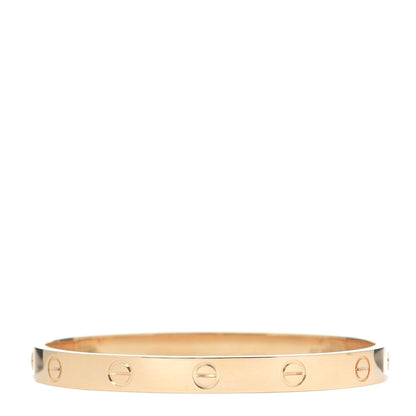 Cartier 18K Yellow Gold LOVE Bracelet 17 3 of 8