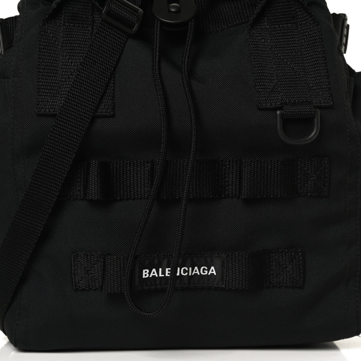 Balenciaga Nylon Small Army Tote Bag Black 7 of 11