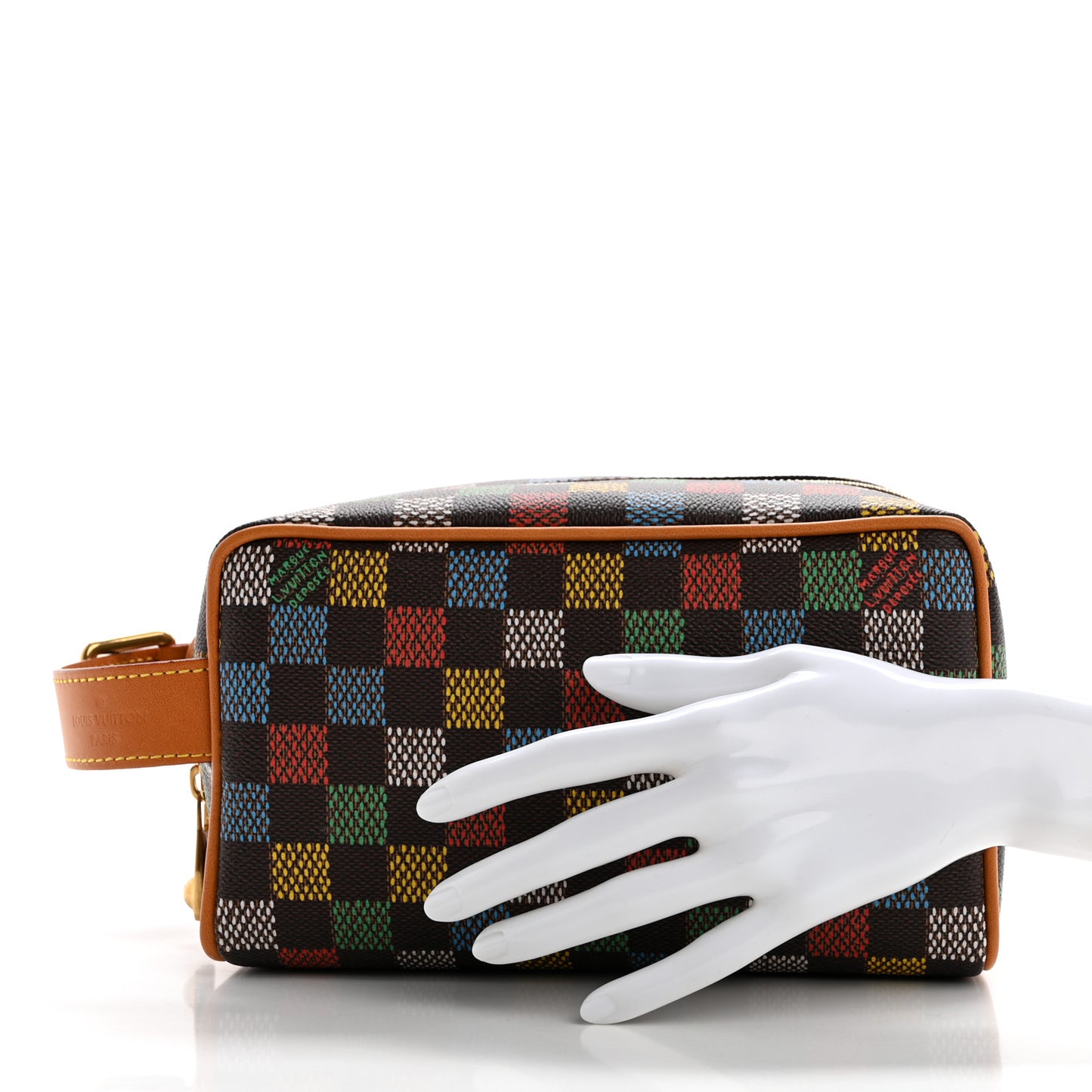 Monogram Locker Dopp Kit Toilet Pouch Multicolor