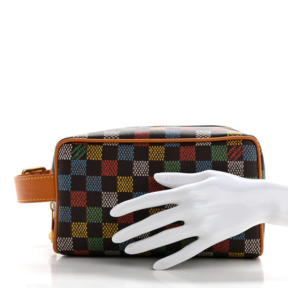 Louis Vuitton Monogram Locker Dopp Kit Toilet Pouch Multicolor 2 of 7