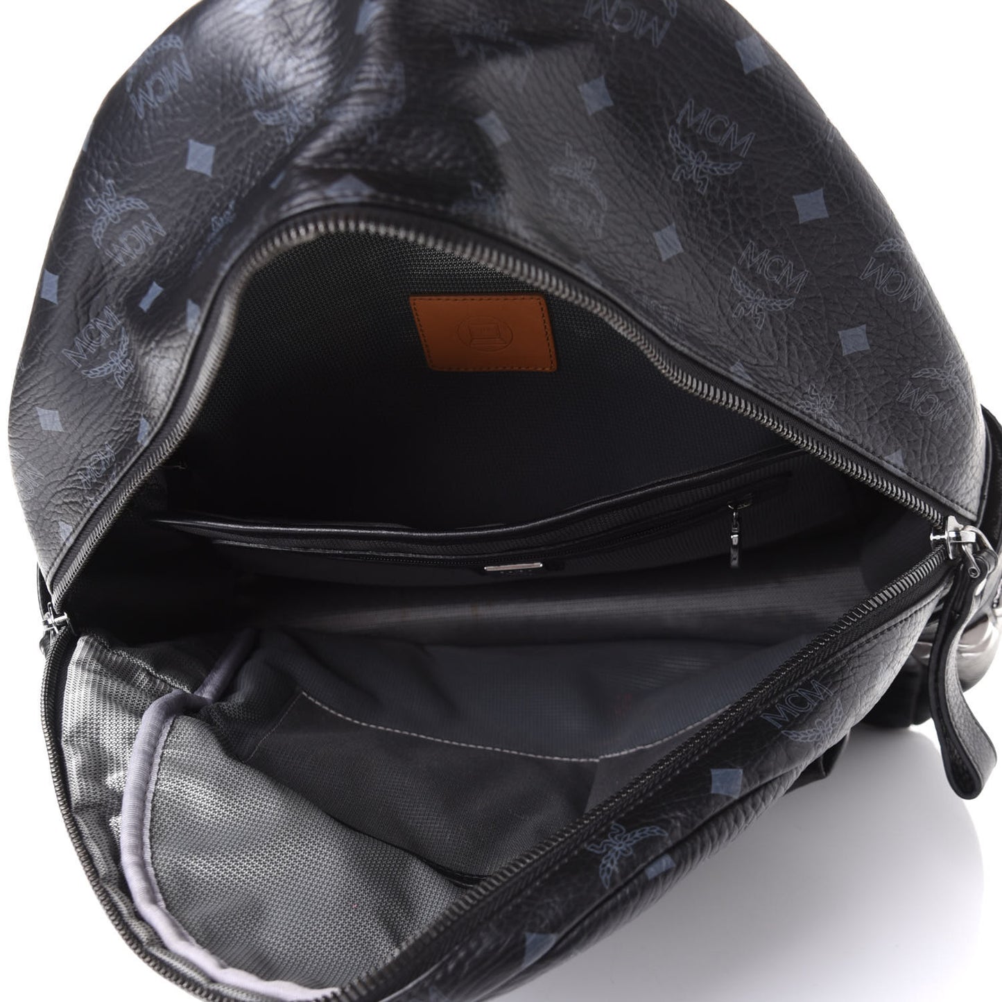 Visetos Medium Side Studs Stark Backpack Black