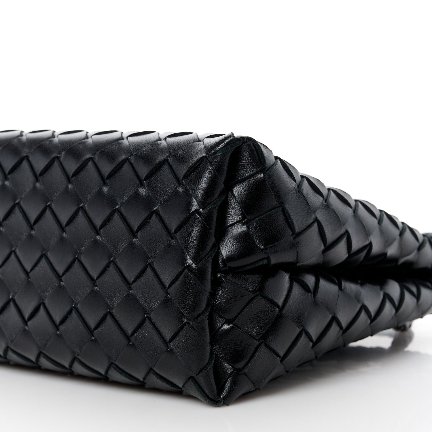 Bottega Veneta Nappa Intrecciato Small Andiamo Shoulder Bag Black 12 of 14