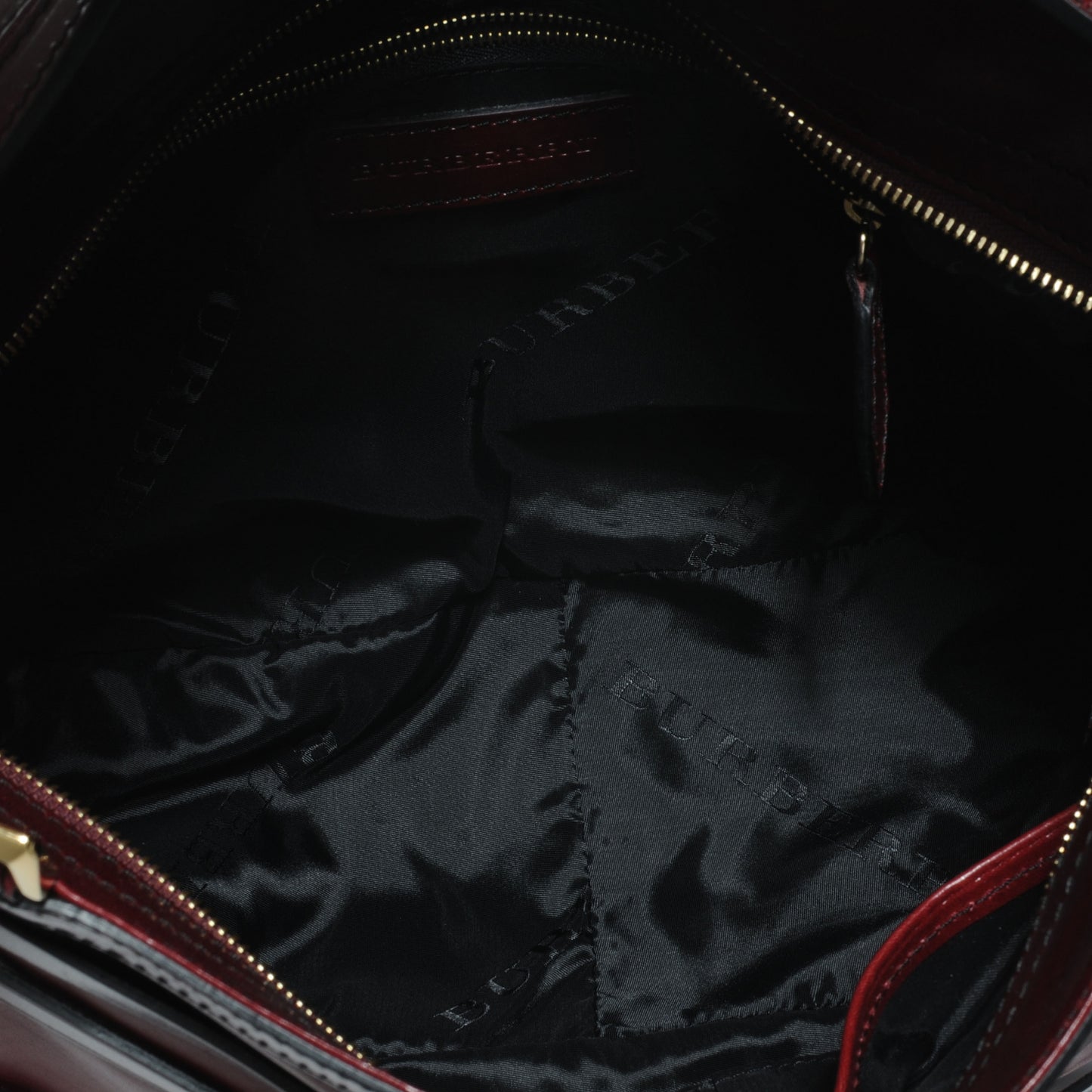 Lambskin Bridle Calfskin Small Dutton Hobo Claret Red
