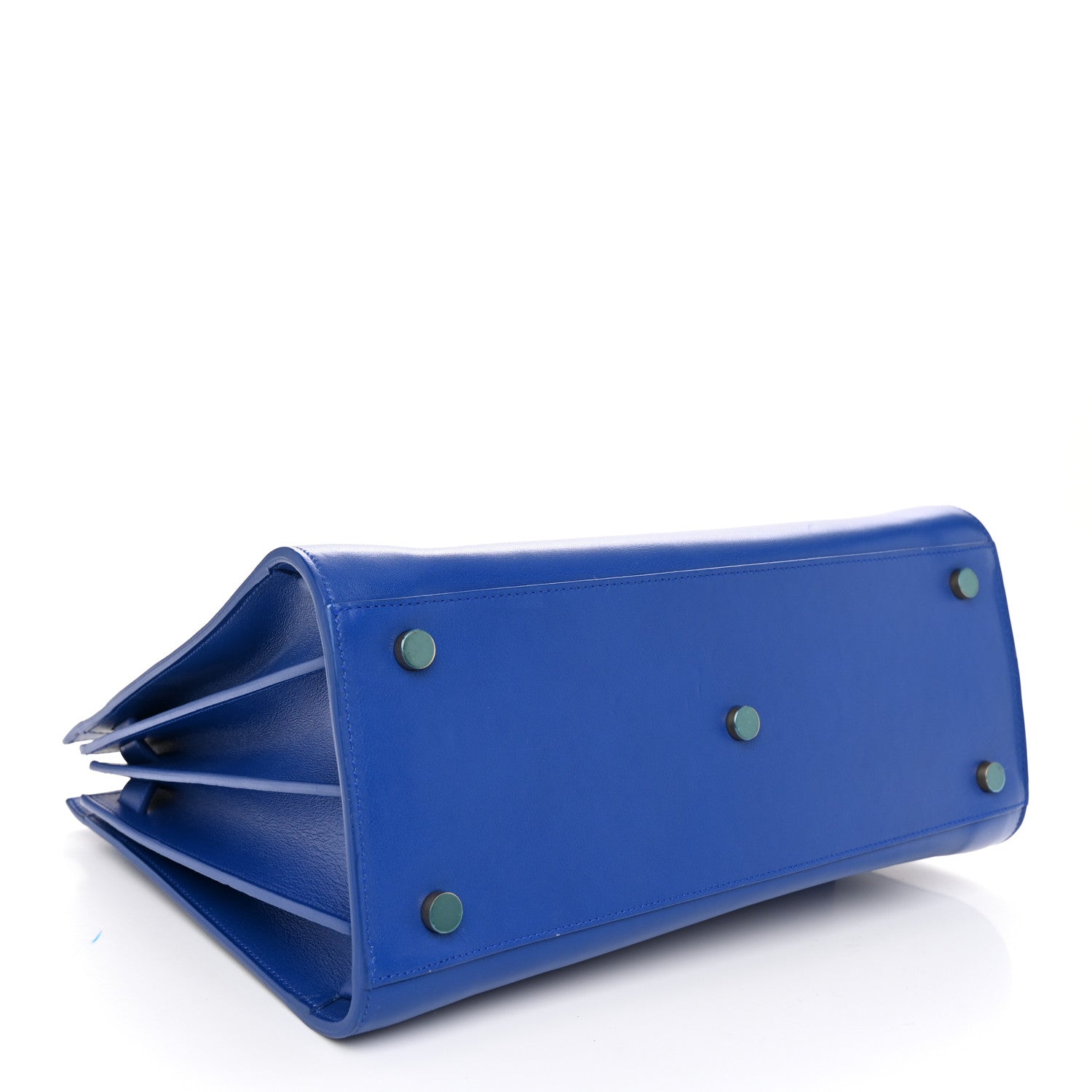 Saint Laurent Calfskin Small Sac De Jour Royal Blue 4 of 11