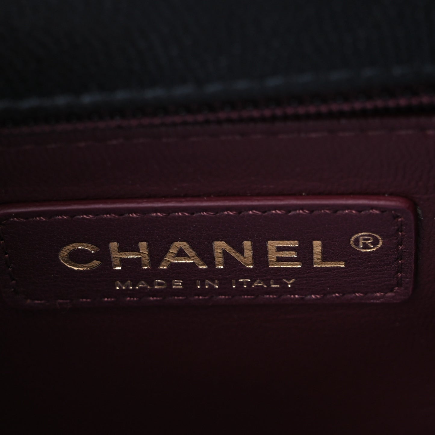 Caviar Quilted Small Coco Handle Flap Black