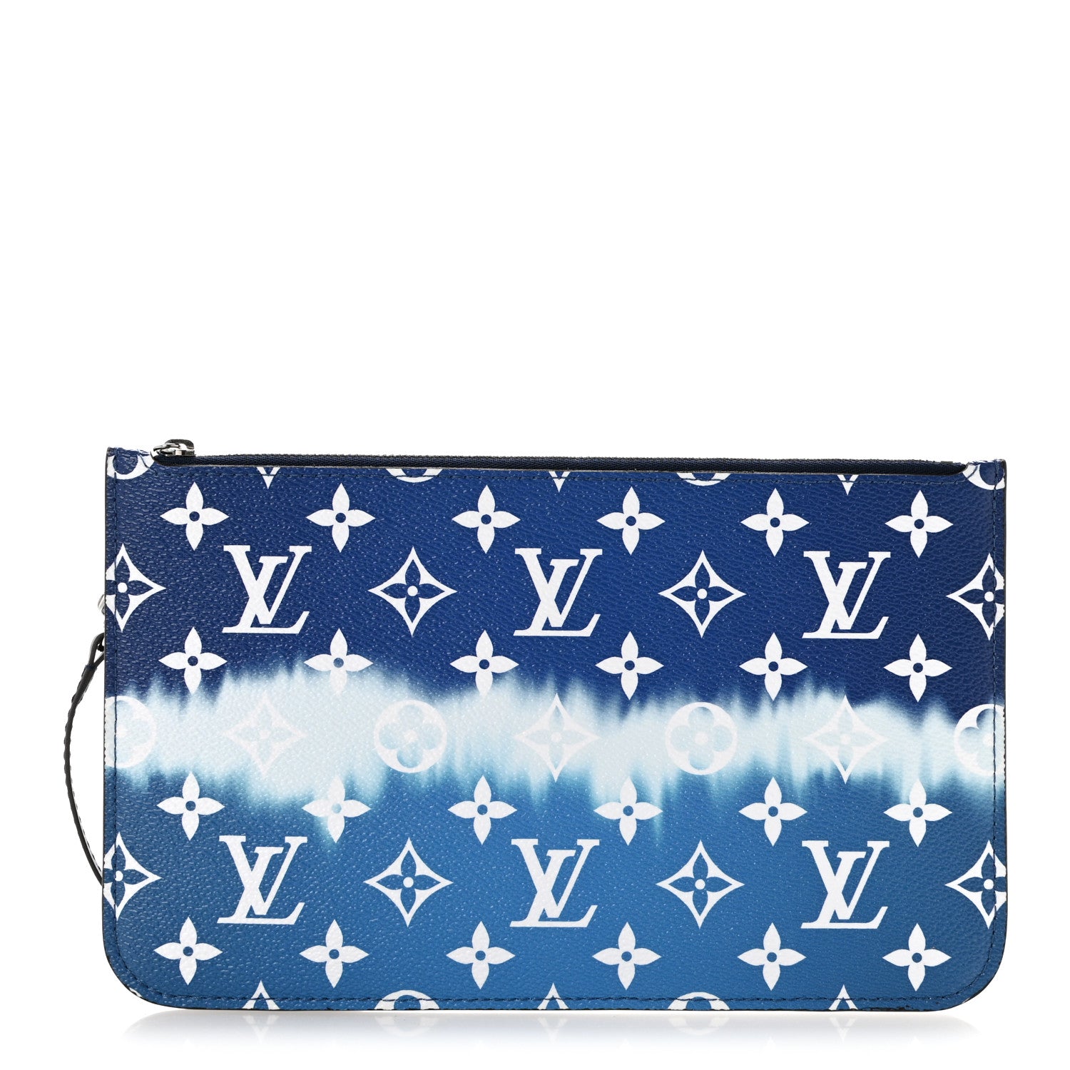 Louis Vuitton Monogram Escale Neverfull MM GM Pochette Blue 1 of 9