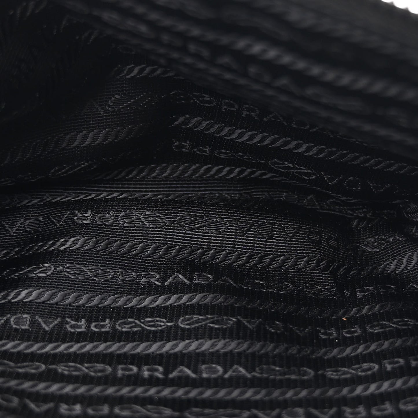 Re-Nylon Saffiano Belt Bag Black