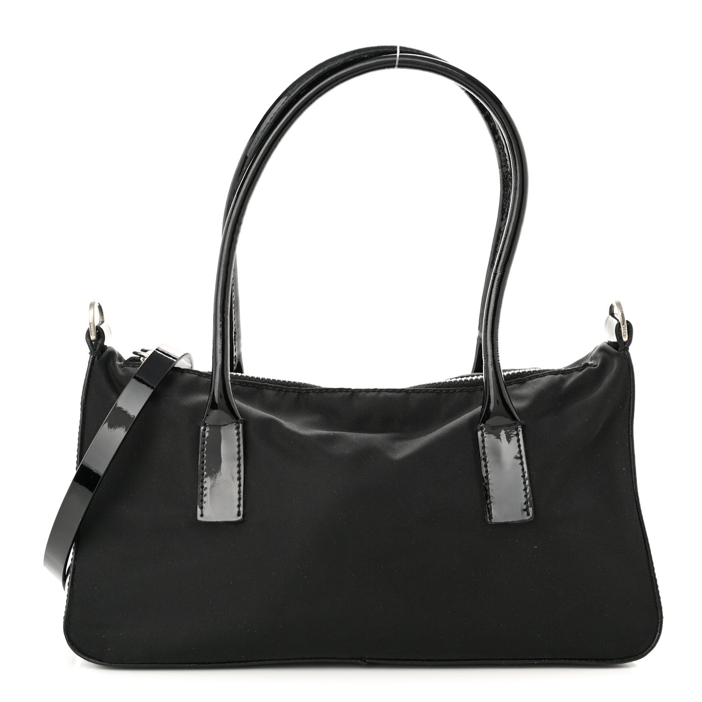 Nylon Spazzolato Bag Black