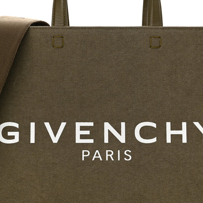 Givenchy Canvas Medium G-Tote Dark Khaki 8 of 11