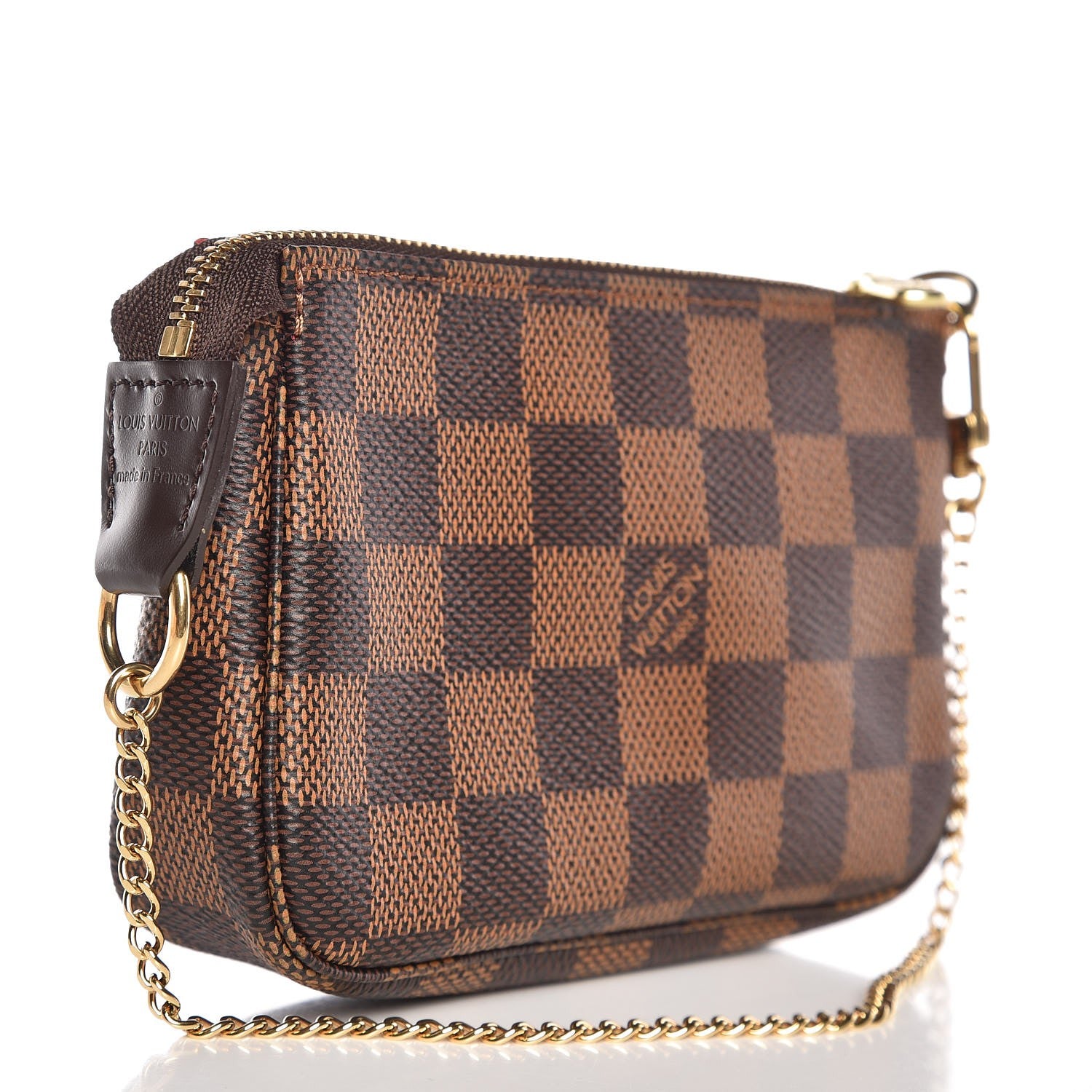 Louis Vuitton Damier Ebene Mini Pochette Accessories 3 of 7