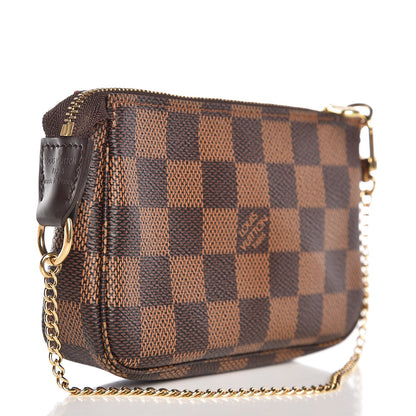 Louis Vuitton Damier Ebene Mini Pochette Accessories 3 of 7