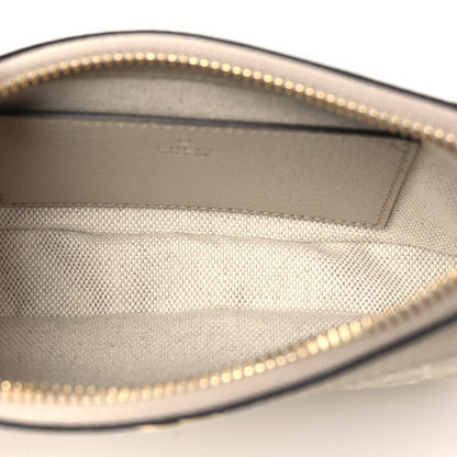 Gucci GG Supreme Monogram Textured Dollar Calfskin Web Mini Ophidia GG Handbag Beige Mystic White Oatmeal 4 of 10