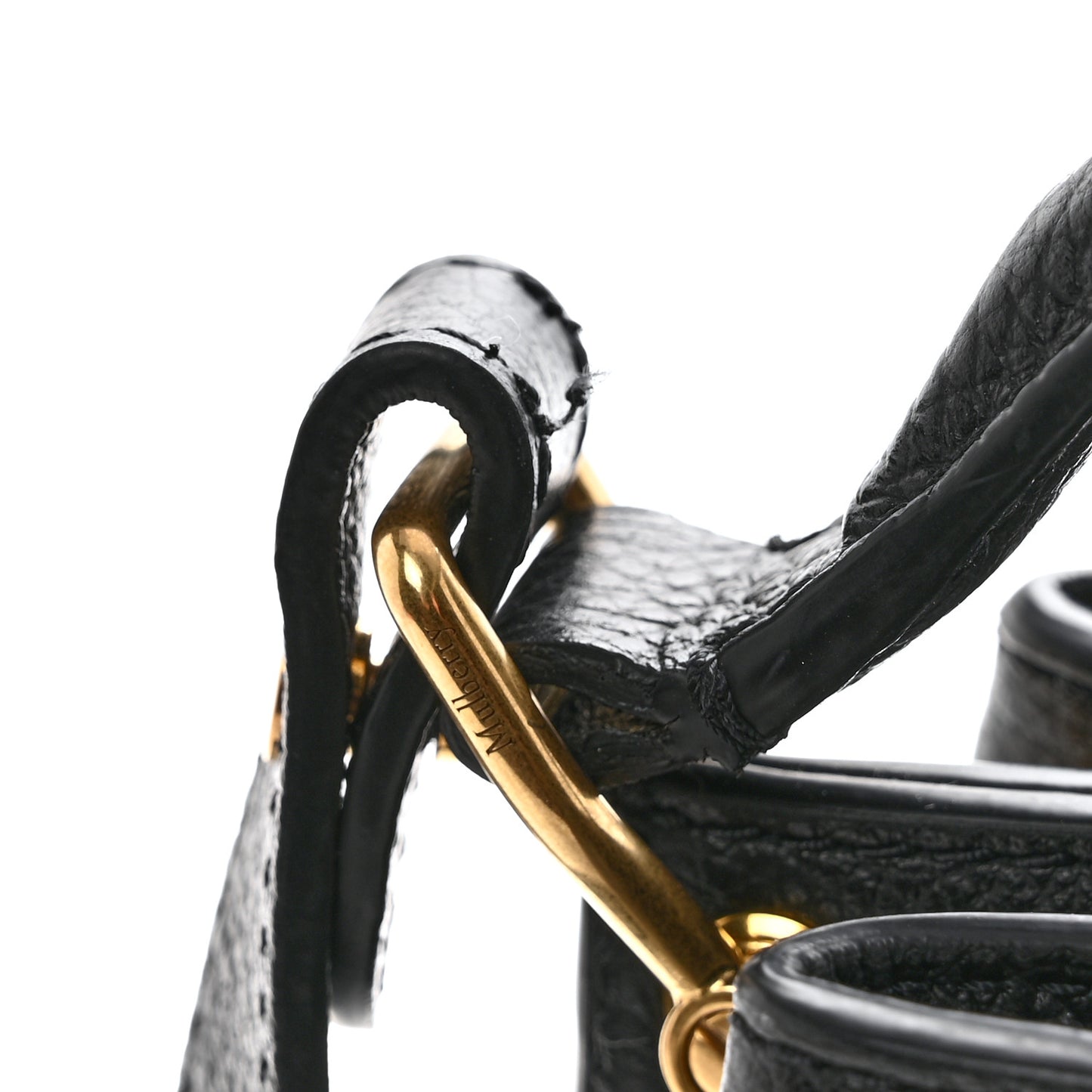 Small Classic Grain Islington Bucket Bag Black