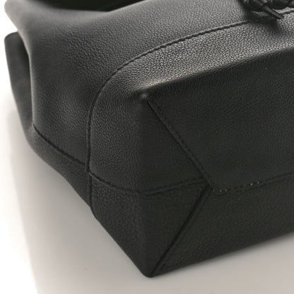 Louis Vuitton Calfskin Lockme Backpack Black 7 of 8