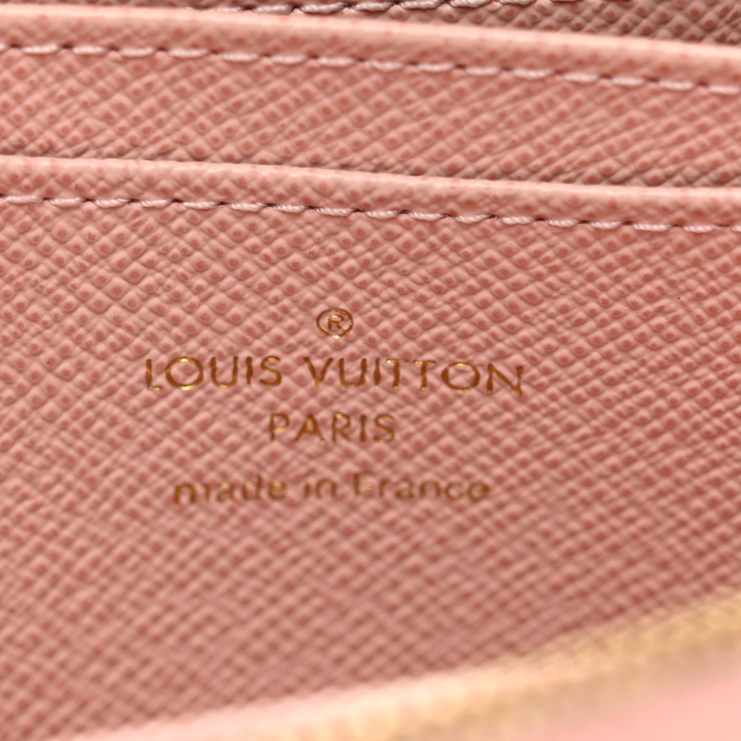 Damier Azur Zippy Coin Purse Rose Ballerine