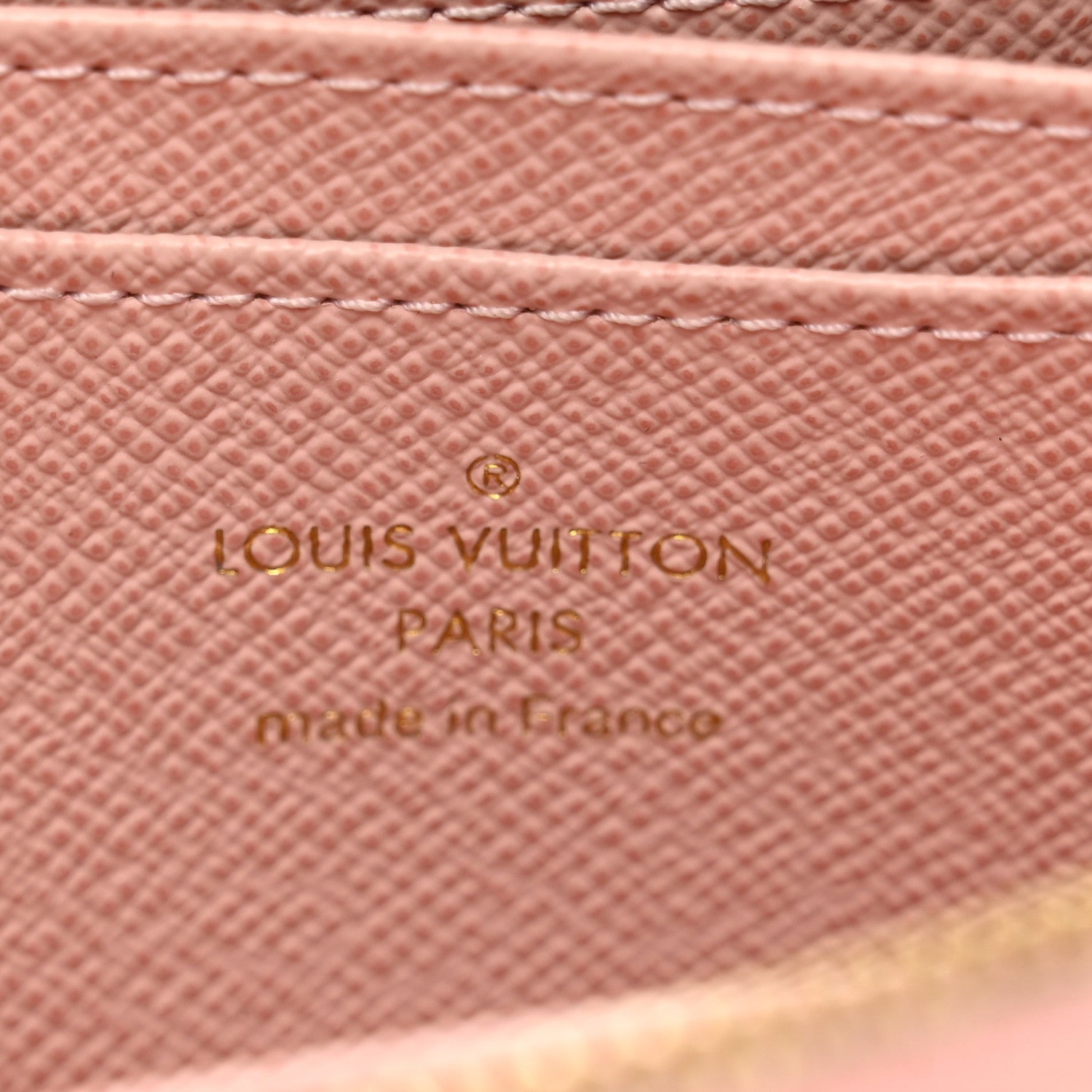 Louis Vuitton Damier Azur Zippy Coin Purse Rose Ballerine 6 of 6