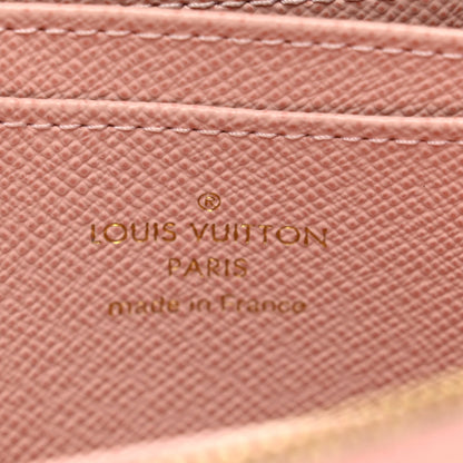 Louis Vuitton Damier Azur Zippy Coin Purse Rose Ballerine 6 of 6