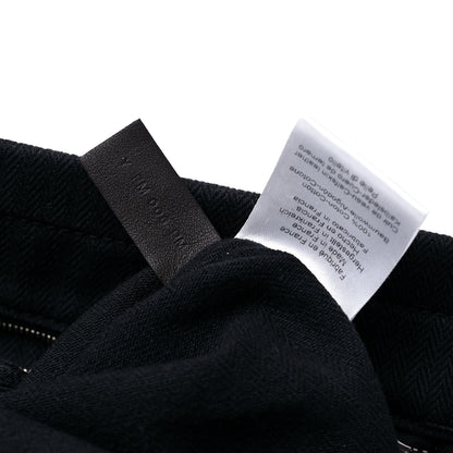 Hermes Toile Swift Maline Bag Navy Ebene 6 of 10