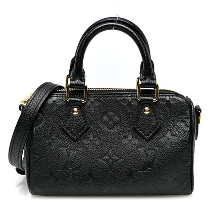 Louis Vuitton Empreinte Monogram Nano Speedy Black 1 of 9