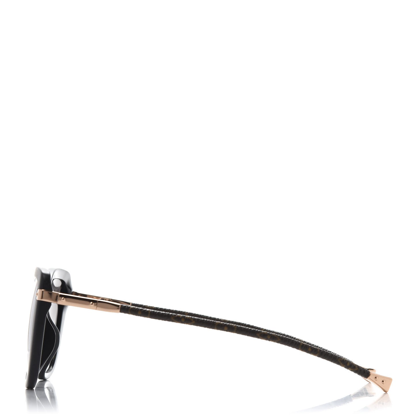 Monogram Acetate Charlotte Sunglasses Z0781E Black