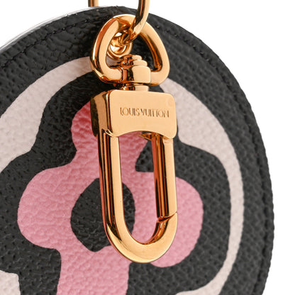 Louis Vuitton Monogram Wild At Heart Illustre Bag Charm Key Ring Black 4 of 5