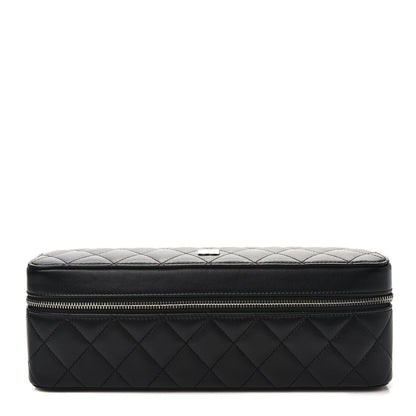 Chanel Lambskin Quilted Watch Case Black 1 of 10