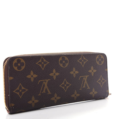 Louis Vuitton Monogram Clemence Wallet Rose Ballerine 3 of 8