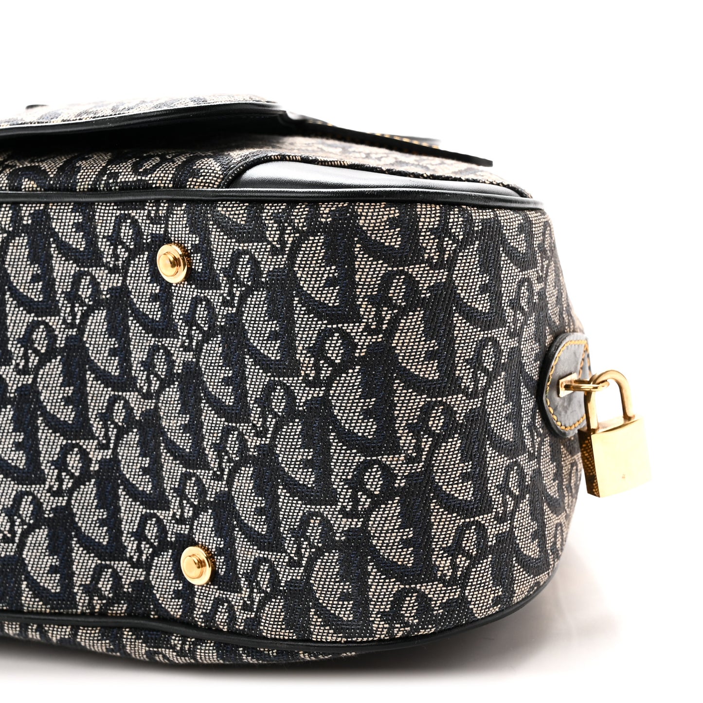 Monogram Mini Saddle Bowler Navy