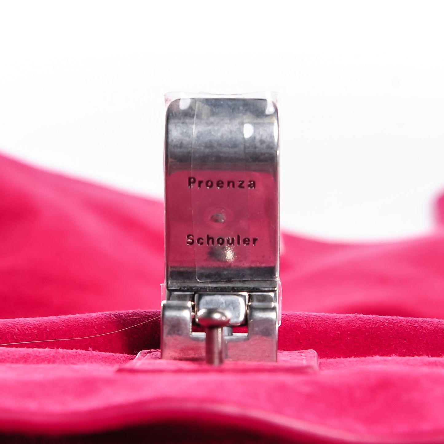 Suede Medium PS1 Satchel Raspberry
