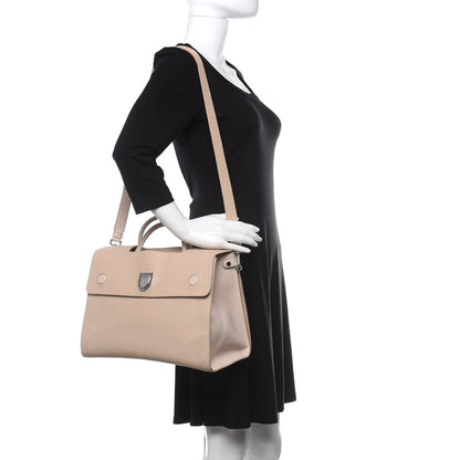 Christian Dior Bullcalf Medium Diorever Flap Rose Poudre 2 of 17